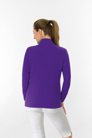 Priya Ladies Summer Golf Jacket - Purple