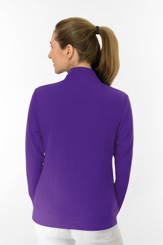 Priya Ladies Summer Golf Jacket - Purple