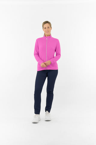 Priya Ladies Summer Golf Jacket - Azalea Pink