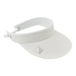 Ivory Ladies Golf Visor