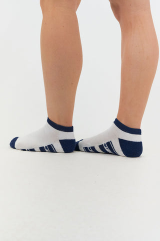 Pure Ladies 2 Pair Pack Of Trainer Golf Socks- Navy