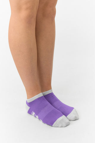 Trixie 3 Pack Ladies Trainer Socks - Lilac