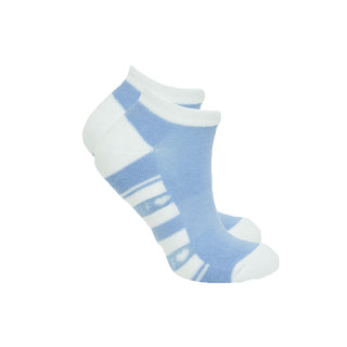 Trixie 3 Pack Ladies Trainer Socks - Pale Blue
