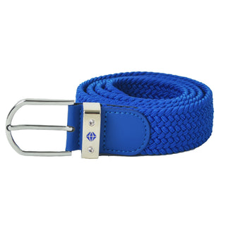 Pure Golf  Ladies Braided Golf Belt - Royal Blue