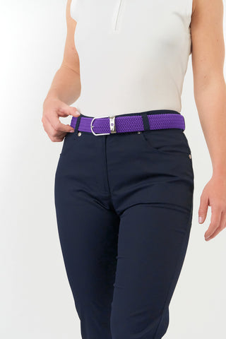 Pure Golf Women's Golf Belt -Purple