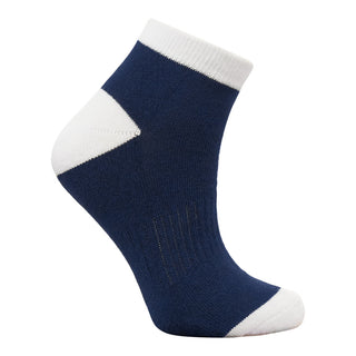 Surprizeshop Ladies Printed Golf Trainer Socks - Navy Viola