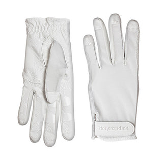 Surprizeshop Pair Of All Weather Mesh/Sun Ladies Golf Glove- White