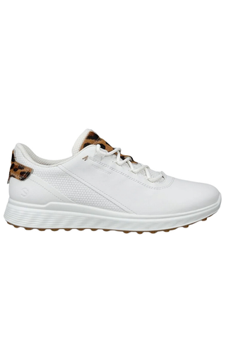 ECCO Golf S-Casual Waterproof Ladies Golf Shoes - White Lion