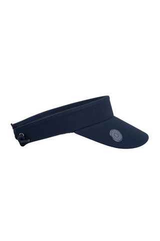 Telephone Wire Ladies Golf Visor with Ball Marker -  Navy