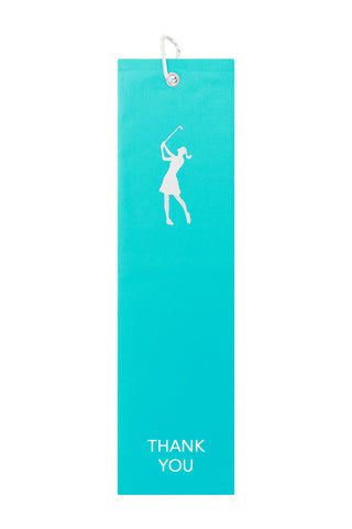 Thank You Tri Fold Golf Towel Prize