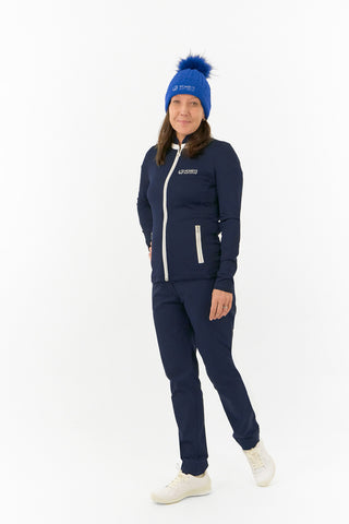 Women's Golf Lounge x Surprizeshop Womens Waterproof Bobble Hat Royal Blue