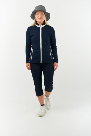 Ladies Golf Waterproof Fleece Lined Rain Hat - Grey