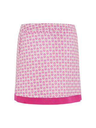 Callaway Deco Print Golf Skort - Fuchsia Purple