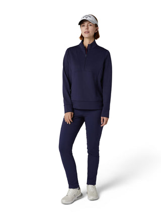 Callaway 1/2 Zip Soft Touch Ladies Golf Pullover - Peacoat