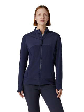 Callaway Ladies Technical Full Zip Jacket - Peacoat