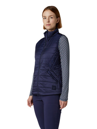 Callaway Golf Ladies Quilted Puffer Gilet - Peacoat