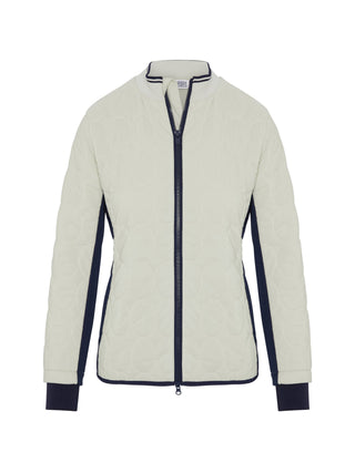 Penguin Ladies Golf Quilted Puffer Jacket - Silver Birch