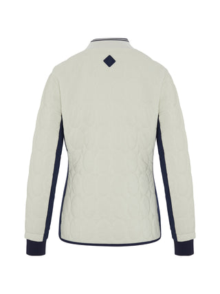 Penguin Ladies Golf Quilted Puffer Jacket - Silver Birch