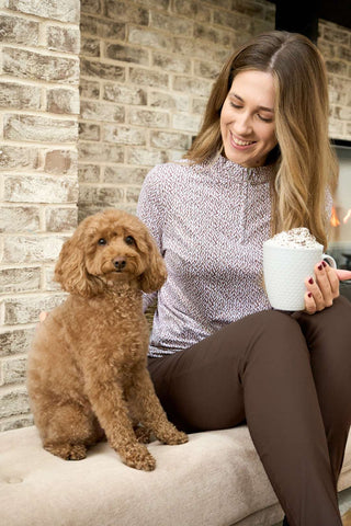 Arusha Long Sleeve Mid Layer - Cocoa Weave