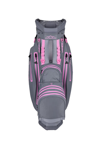 Sun Mountain Waterproof H2NO Lite Golf Bag - Nickel, Cadet & Pink