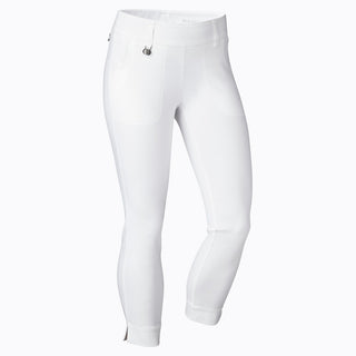 Daily Sports Magic Pull On High Water Ankle Golf Trouser - White