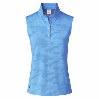 Daily Sports Jess Sleeveless Polo Shirt - Pacific