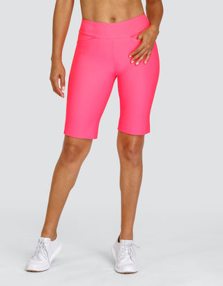 Tail Ladies Golf Mulligan Pull On Short 53cm- Pink Lotus