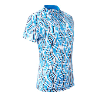 Tail Ladies Golf Michelle Cap Sleeve Top - Geo Twist