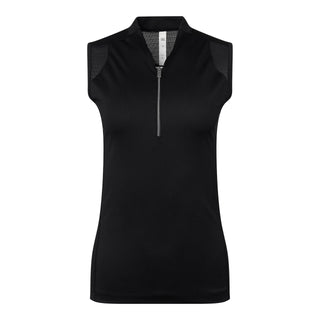 Tail Ladies Golf Sheila Sleeveless Polo - Onyx