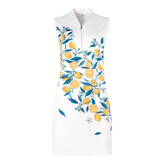 Tail Ladies Larimar Sleeveless Golf Dress - Lemon Drop