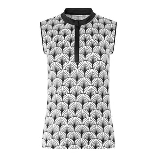 Tail Ladies Golf Aerys Sleeveless Top - Provence Geo