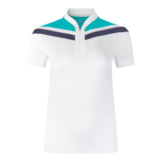 Tail Ladies Miriella Short Sleeve Polo - Chalk