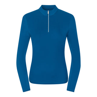 Tail Ladies Nashla Long Sleeve Polo - Royal