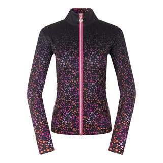 Pure Golf Gemma Winterweight Golf Jacket - Berry Pop