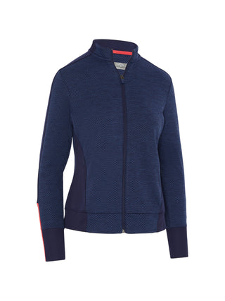 Callaway Golf Ladies Heathered Fleece - Dark Navy Heather