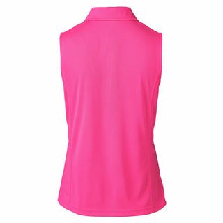 Daily Sports Macy Sleeveless Polo Shirt - Dahlia