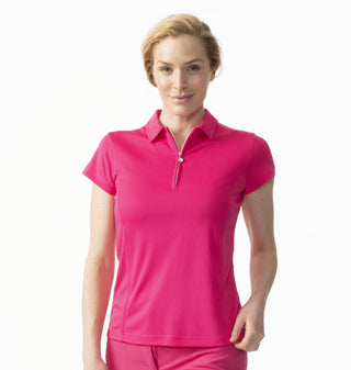 Daily Sports Macy Cap Polo Shirt - Dahlia