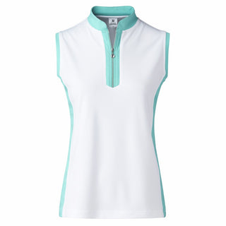 Daily Sports Billie Sleeveless Polo Shirt - Lagoon