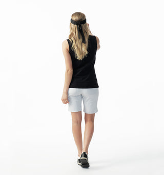 Daily Sports Patrice Sleeveless Polo Shirt - Black