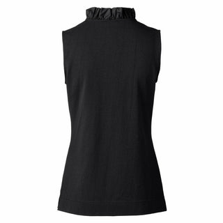 Daily Sports Patrice Sleeveless Polo Shirt - Black