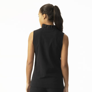 Daily Sports Patrice Sleeveless Polo Shirt - Black