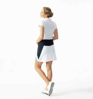 Daily Sports Zara Pull on Ladies Golf Skort 45 CM- Navy