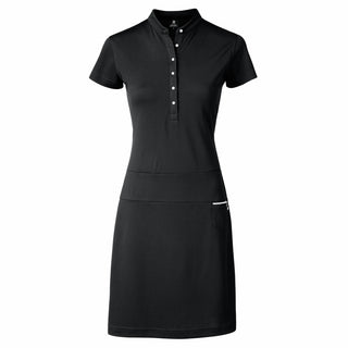 Daily Sports Selena Cap Sleeve Dress- Black