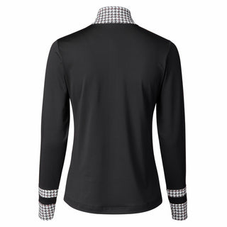 Daily Sports Salma Long Sleeve Half Neck - Black