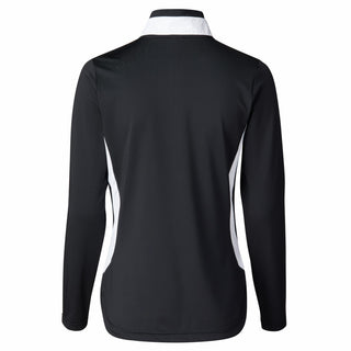 Daily Sports Netty Long Sleeve Half Neck - Black