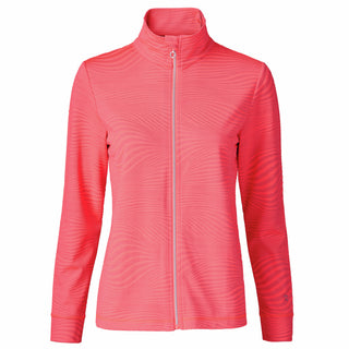 Daily Sports Alycia Long Sleeve Full Zip Top - Fushion