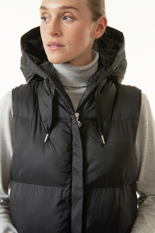 Daily Sports Bryanna Padded Long Length Vest - Black