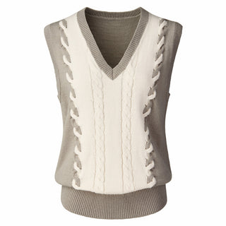 Daily Sports Frankie V-Neck Sweater Vest - Hazel