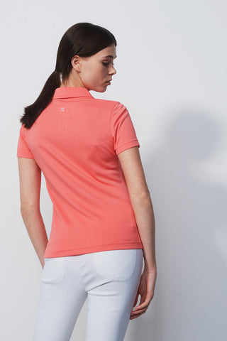 Daily Sports Peoria Short Sleeve Polo Shirt - Coral