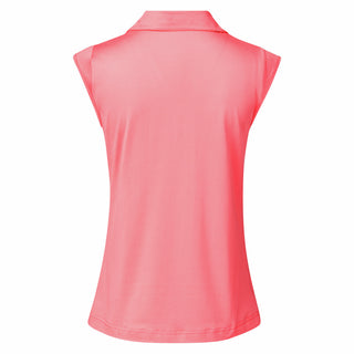 Daily Sports Anzio Sleeveless Polo Shirt - Coral